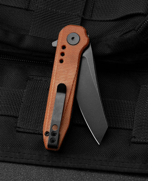 BESTECH SYNTAX Natural micarta Handle: 2.84" 14C28N Blade BG40F