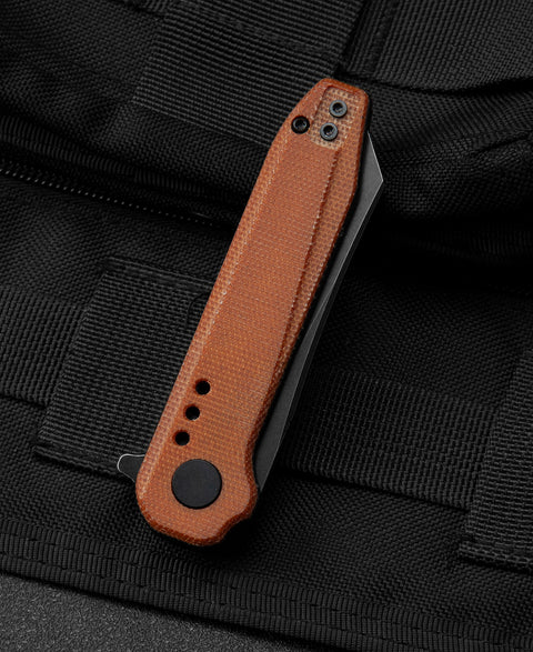 BESTECH SYNTAX Natural micarta Handle: 2.84" 14C28N Blade BG40F