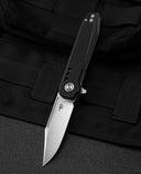 BESTECH SYNTAX Black G10 Handle: 2.84