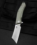 BESTECH CUBIS Micarta Handle: 3.15