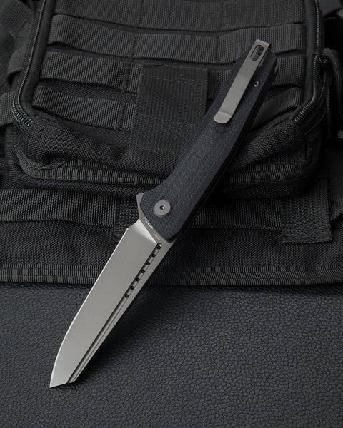 BESTECH SLYTHER G10  Handle: 3.66" 14C28N Blade BG51A-2