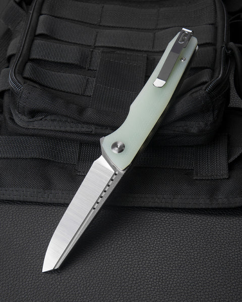 BESTECH SLYTHER G10  Handle: 3.66" 14C28N Blade BG51B-1