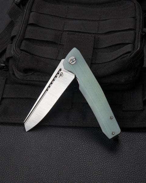 BESTECH SLYTHER G10  Handle: 3.66" 14C28N Blade BG51B-1