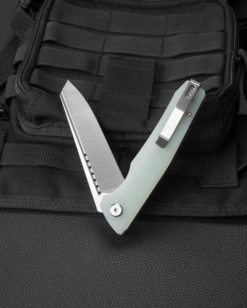 BESTECH SLYTHER G10  Handle: 3.66" 14C28N Blade BG51B-1