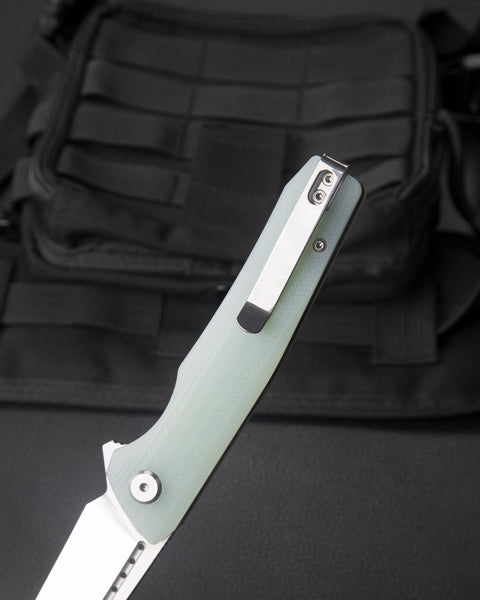 BESTECH SLYTHER G10  Handle: 3.66" 14C28N Blade BG51B-1