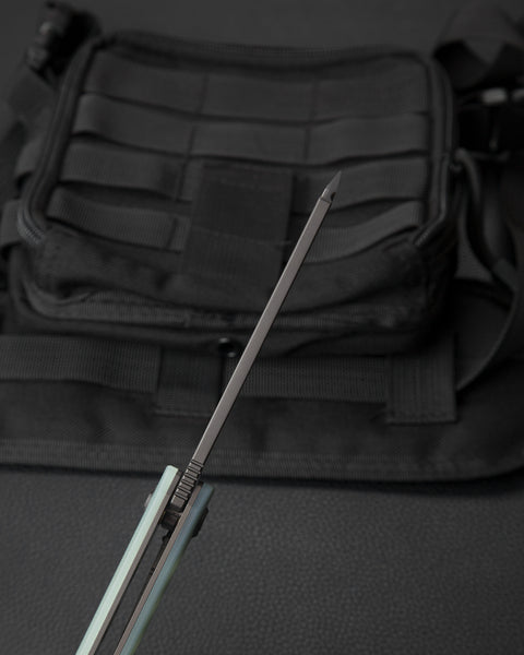BESTECH SLYTHER G10  Handle: 3.66" 14C28N Blade BG51B-2
