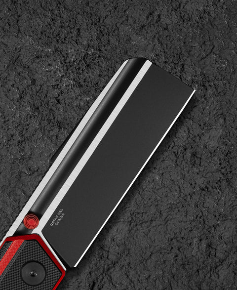 BESTECH TARDIS G10 Handle: 3.15" Black PVD+Satin D2 Blade Liner Lock BG54E