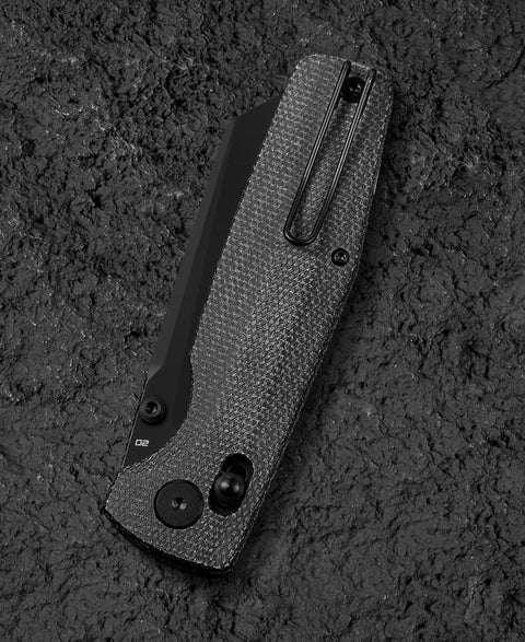 BESTECH SLASHER BG56A-2 Micarta Handle 3.5" D2 Blade