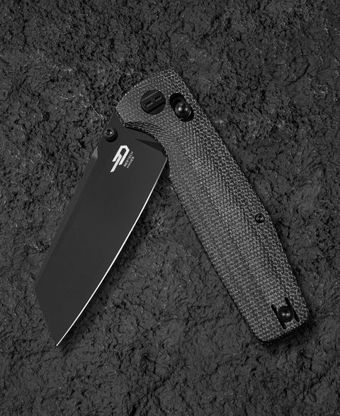 BESTECH SLASHER BG56A-2 Micarta Handle 3.5" D2 Blade