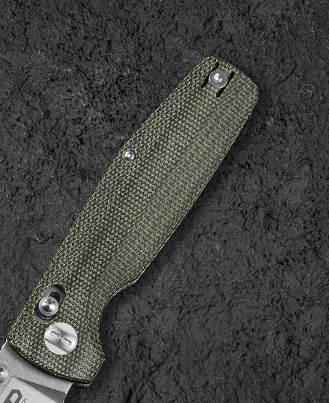 BESTECH SLASHER BG56B-1 Micarta Handle 3.5" D2 Blade