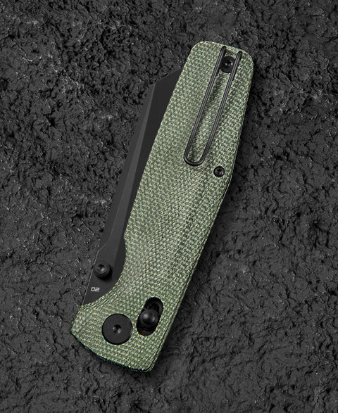 BESTECH SLASHER BG56B-2 Micarta Handle 3.5" D2 Blade