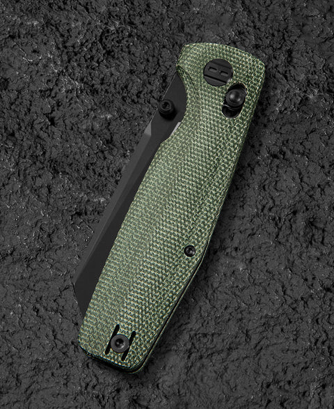 BESTECH SLASHER BG56B-2 Micarta Handle 3.5" D2 Blade