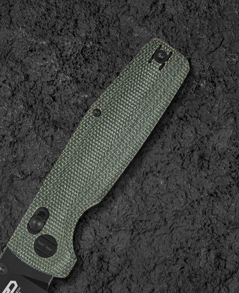 BESTECH SLASHER BG56B-2 Micarta Handle 3.5" D2 Blade