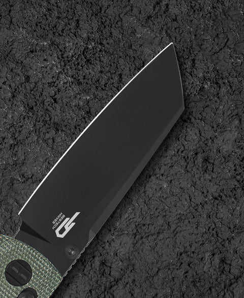 BESTECH SLASHER BG56B-2 Micarta Handle 3.5" D2 Blade