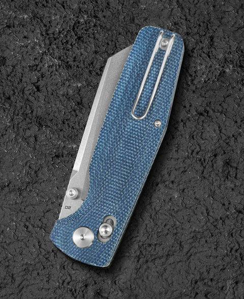 BESTECH SLASHER BG56C-1 Micarta Handle 3.5" D2 Blade