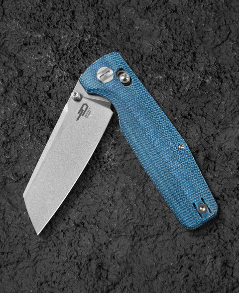 BESTECH SLASHER BG56C-1 Micarta Handle 3.5" D2 Blade