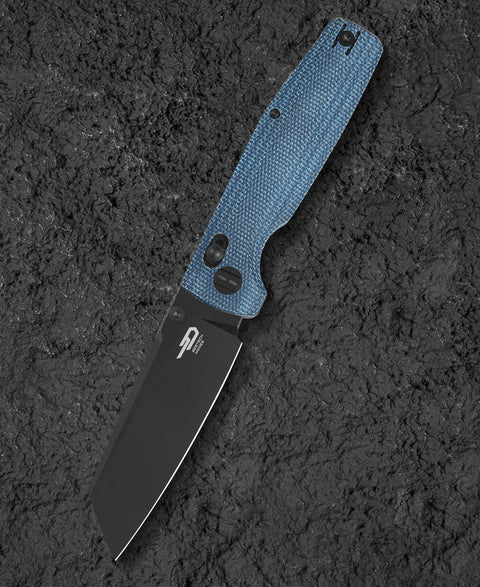 BESTECH SLASHER BG56C-2 Micarta Handle 3.5" D2 Blade
