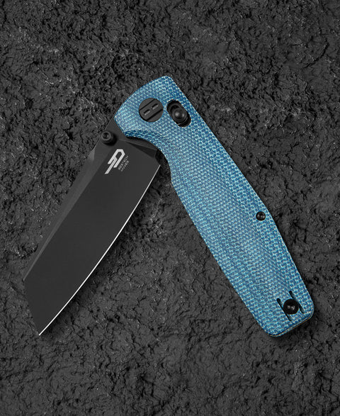 BESTECH SLASHER BG56C-2 Micarta Handle 3.5" D2 Blade