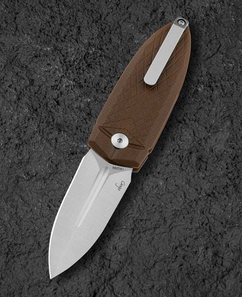 BESTECH QUQU BG57A-3 G10 Handle 2.20" 14C28N Blade