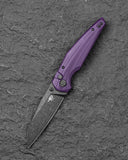 BESTECH SNAKEBIRD BG58E Purple G10 Handle 3.54