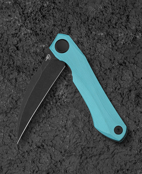 BESTECH IVY BG59F Light Blue G10 Handle 3.09" 14C28N Blade