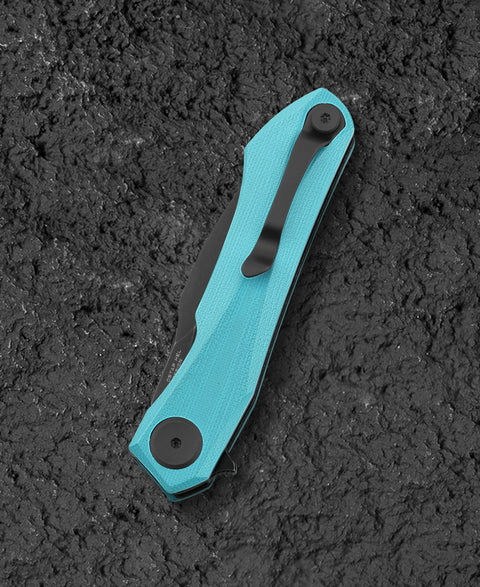 BESTECH IVY BG59F Light Blue G10 Handle 3.09" 14C28N Blade
