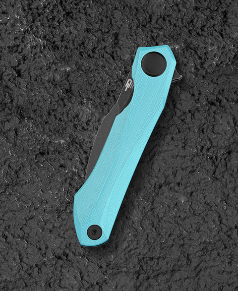 BESTECH IVY BG59F Light Blue G10 Handle 3.09" 14C28N Blade