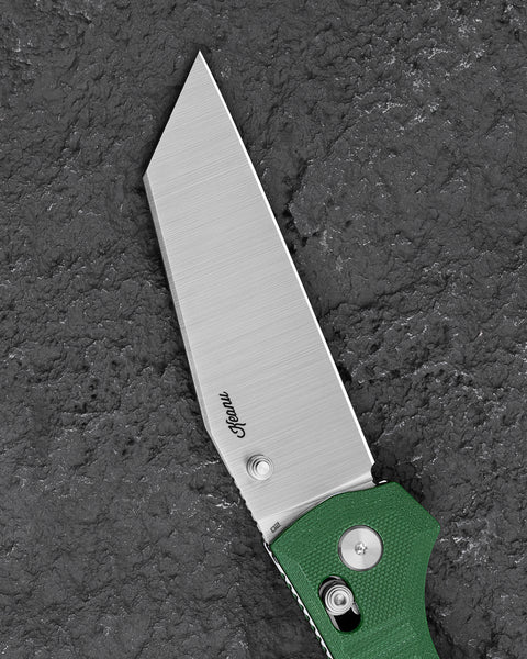 BESTECH Liger BG61B G10 Handle 3.61" D2 Blade