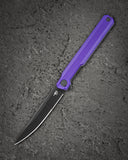 BESTECH DUOZ BG65E Purple G10 Handle: 3.34