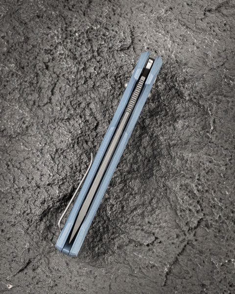 BESTECH NOCTAR BG66E Blue Grey G10 Handle: 3.71'' 14C28N Blade