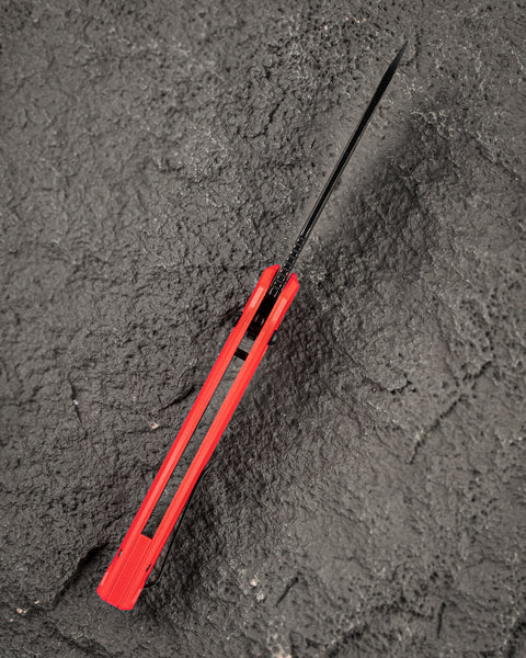 BESTECH NOCTAR BG66G Red G10 Handle: 3.71'' 14C28N Blade