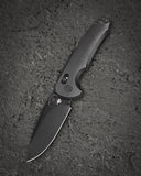 BESTECH NOCTAR BG66H Black G10 Handle: 3.71'' 14C28N Blade