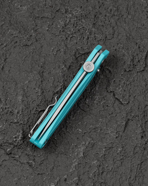 BESTECH MOTHUS BG67D Light Blue G10 Handle: 3.47" 14C28N Blade