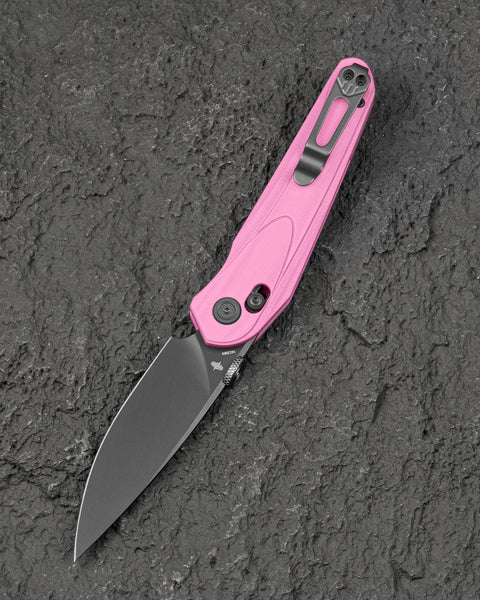 BESTECH MOTHUS BG67E Light Pink G10 Handle: 3.47" 14C28N Blade