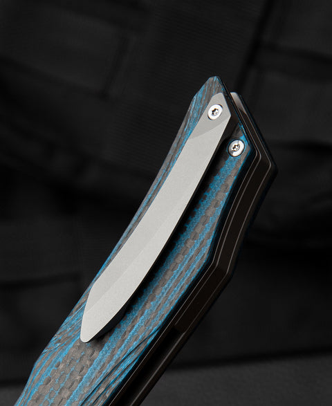 BESTECH FALKO BL01B Interlayer with Carbon Fiber and G10 Handle 3.54" 154CM Blade