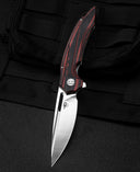 BESTECH ORNETTA Interlayer with Carbon Fiber and G10 Handle: 3.54