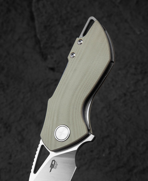 BESTECH RIVERSTONE BL03A G10 Handle 2.45" 154CM Blade