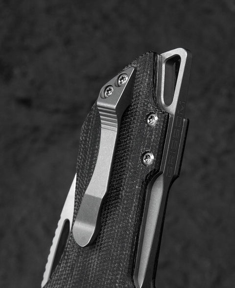 BESTECH RIVERSTONE BL03D Canvas Micarta Handle 2.45" 154CM Blade