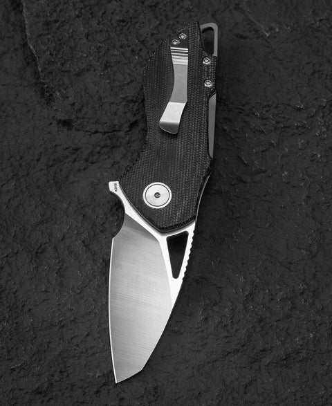 BESTECH RIVERSTONE BL03D Canvas Micarta Handle 2.45" 154CM Blade