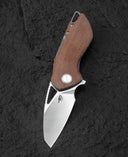 BESTECH RIVERSTONE BL03E Canvas Micarta Handle 2.45