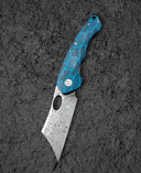 BESTECH SKIRMISH Damascus G10 Handle: 3.23