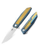 BESTECH SHOGUN BT1701D Titanium Handle: 3.73