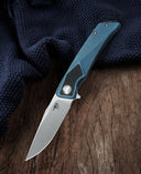 BESTECH SKY HAWK BT1804C Titanium+Carbon Fiber inlayed Handle: 3.58