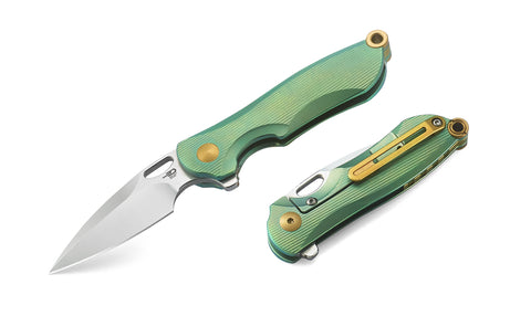 BESTECH PARROT BT1807C 1.85" CPM-S35VN Blade 6AL4V Titanium Handle