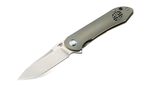 BESTECH EMPEROR BT1808A 3.11" CPM-S35VN Blade Titanium Handle