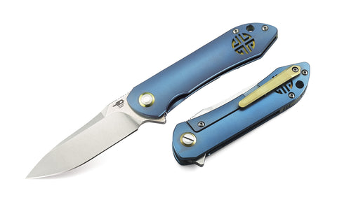 BESTECH EMPEROR BT1808B 3.11" CPM-S35VN Blade Titanium Handle