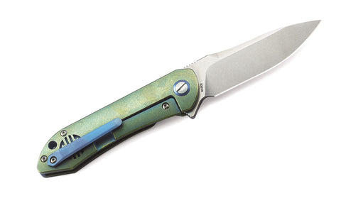 BESTECH EMPEROR BT1808C 3.11" CPM-S35VN Blade Titanium Handle