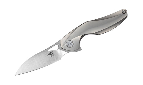 BESTECH THE RETICULAN BT1810A Titanium Handle: 2.09" CPM-S35VN Blade