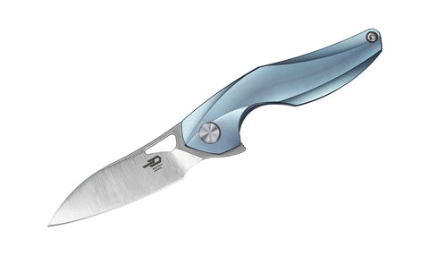 BESTECH THE RETICULAN BT1810B Titanium Handle: 2.09" CPM-S35VN Blade