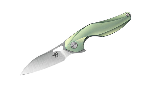 BESTECH THE RETICULAN BT1810C Titanium Handle: 2.09" CPM-S35VN Blade